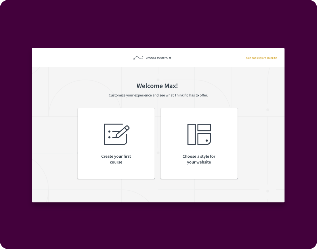 Online course creation platform